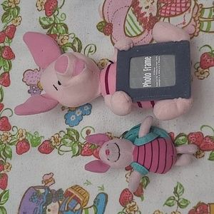 Disney Piglet Photo Frame and Keychain Bundle